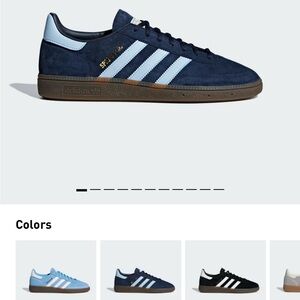 Adidas Blue Sneakers Classic Design